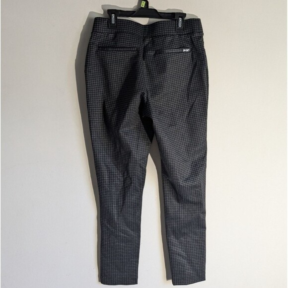 Calvin Klein Houndstooth Pull On Dress Pants Women's Size 6 - Picture 3 of 7